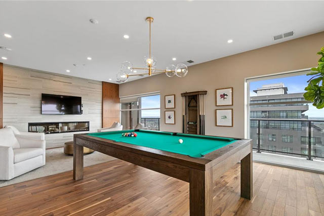 Billiards in Lounge