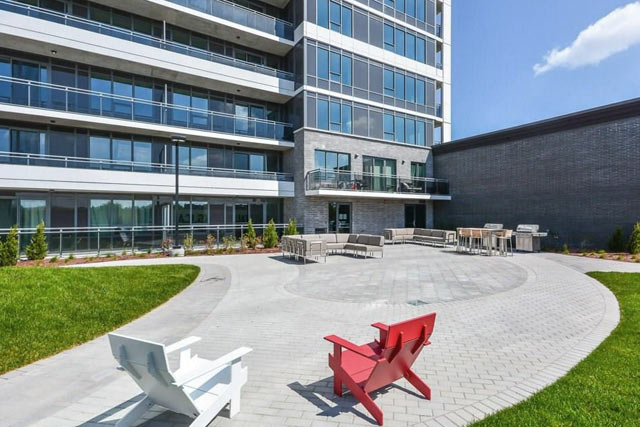 Patio with Barbecues