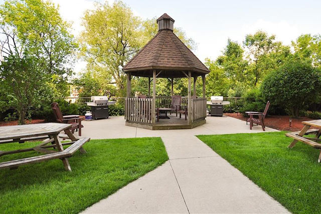 Gazebo Area with Barbecues